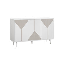 טען את התמונה לגלריה , קונסולת כניסה מרהיבה בצבע לבן