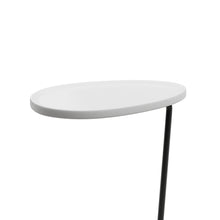 טען את התמונה לגלריה , שולחן צד בצבע לבן