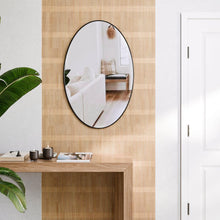 טען את התמונה לגלריה , מראה מעוצבת אובלית מודרנית ויוקרתית