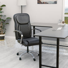 טען את התמונה לגלריה , כורסת מנהלים מרופדת בשלושה צבעים