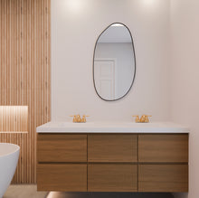 טען את התמונה לגלריה , מראה מעוצבת מודרנית בעיצוב אי סימטרי