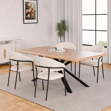 טען את התמונה לגלריה , כיסאות פינת אוכל בצבע שמנת