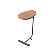 טען את התמונה לגלריה , שולחן צד בצבע אגוז