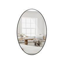 טען את התמונה לגלריה , מראה מעוצבת אובלית מודרנית ויוקרתית