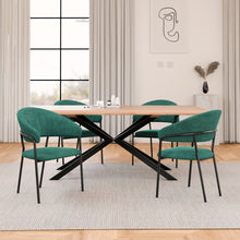 טען את התמונה לגלריה , כיסאות פינת אוכל בצבע ירוק