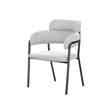 טען את התמונה לגלריה , כיסא פינת אוכל יוקרתי בלבן שמנת