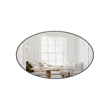 טען את התמונה לגלריה , מראה מעוצבת אובלית מודרנית ויוקרתית לרוחב