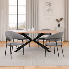 טען את התמונה לגלריה , כיסאות פינת אוכל בצבע אפור