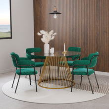 טען את התמונה לגלריה , כיסאות פינת אוכל יוקרתיים בירוק