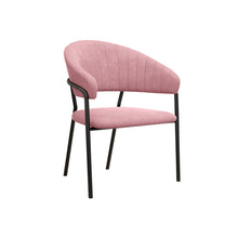 טען את התמונה לגלריה , כיסא פינת אוכל בצבע ורוד