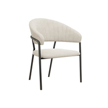 טען את התמונה לגלריה , כיסא פינת אוכל בצבע שמנת