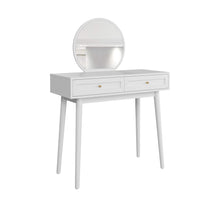 טען את התמונה לגלריה , שידת איפור מרהיבה לבן