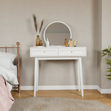 טען את התמונה לגלריה , שידת איפור מרהיבה לבן