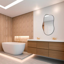 טען את התמונה לגלריה , מראה מעוצבת א סימטרית בסגנון ענן מודרני