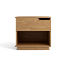 טען את התמונה לגלריה , שידת לילה קומפקטית עם מגירה לאחסון ותא אחסון פתוח - במגוון צבעים