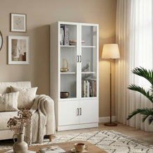 טען את התמונה לגלריה , ויטרינה מעוצבת עם דלתות זכוכית ובמגוון צבעים לבחירה