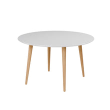 טען את התמונה לגלריה , שולחן סלון עגול לבן