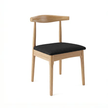 טען את התמונה לגלריה , רביעית כיסאות פינת אוכל מעץ משולב ריפוד מפנק ובמגוון צבעים לבחירה