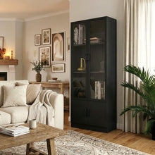 טען את התמונה לגלריה , ויטרינה מעוצבת עם דלתות זכוכית ובמגוון צבעים לבחירה