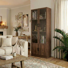 טען את התמונה לגלריה , ויטרינה מעוצבת עם דלתות זכוכית ובמגוון צבעים לבחירה