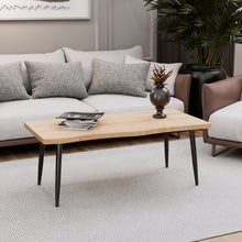 טען את התמונה לגלריה , שולחן סלון מעוצב בצבע אלון