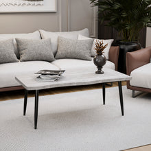 טען את התמונה לגלריה , שולחן סלון מעוצב בצבע אפור בטון