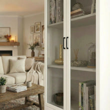 טען את התמונה לגלריה , ויטרינה מעוצבת עם דלתות זכוכית ובמגוון צבעים לבחירה