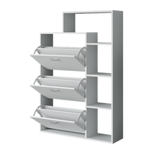 טען את התמונה לגלריה , ארון נעליים לבן פתוח