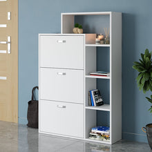 טען את התמונה לגלריה , ארון נעליים בצבע לבן