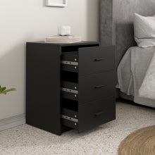 טען את התמונה לגלריה , שידת שלוש מגירות יוקרתית במגוון צבעים לבחירה