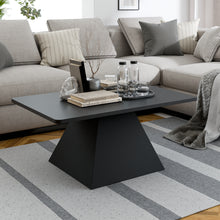 טען את התמונה לגלריה , שולחן סלון מודרני יוקרתי שחור