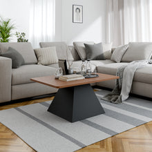 טען את התמונה לגלריה , שולחן סלון מודרני יוקרתי אגוז