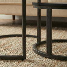 טען את התמונה לגלריה , זוג שולחנות צעירים ומודרניים דגם קאיין – צבעים לבחירה