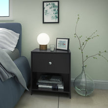 טען את התמונה לגלריה , שידה בצבע שחור