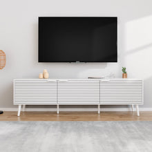 טען את התמונה לגלריה , מזנון לסלון בצבע לבן