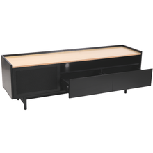 טען את התמונה לגלריה , מזנון מודרני ומעוצב בעל שתי מגירות טריקה שקטה