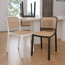 טען את התמונה לגלריה , כיסא פנים וחוץ דמוי ראטן