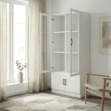 טען את התמונה לגלריה , ויטרינה מעוצבת עם דלתות זכוכית ובמגוון צבעים לבחירה