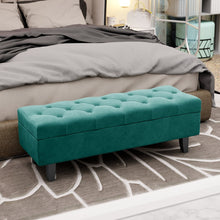 טען את התמונה לגלריה , הדום לאחסון בצבע ירוק עמוק