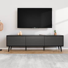 טען את התמונה לגלריה , מזנון לסלון בצבע שחור