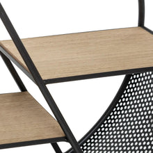 טען את התמונה לגלריה , יחידת אחסון מעוצבת עם 3 מדפים - מבט מקרוב