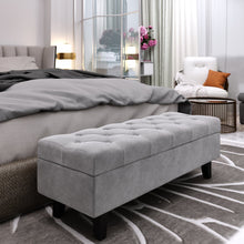 טען את התמונה לגלריה , הדום אחסון קפיטונאז באפור