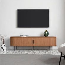 טען את התמונה לגלריה , מזנון יוקרתי ומודרני בצבע אגוז