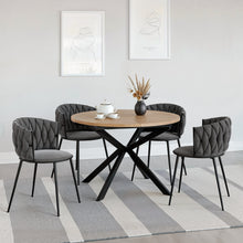 טען את התמונה לגלריה , רביעית כיסאות מודרנית יוקרתית באפור