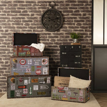 טען את התמונה לגלריה , 4 ארגזי אחסון רטרו לעיצוב חלל הבית