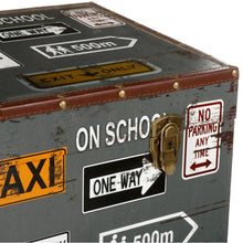 טען את התמונה לגלריה , ארגז אחסון רטרו - מבט מקרוב