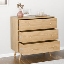 טען את התמונה לגלריה , קומודה עם 3 מגירות