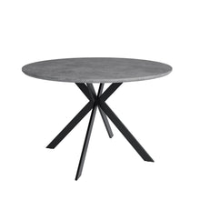 טען את התמונה לגלריה , שולחן פינת אוכל מודרני בצבע אפור בטון