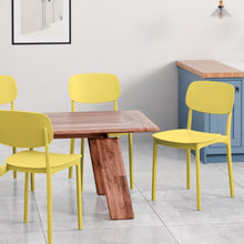 טען את התמונה לגלריה , כיסא מפלסטיק קשיח לפינת אוכל במגוון צבעים לבחירה