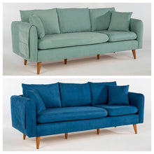 טען את התמונה לגלריה , ספות מהממות בירוק וכחול